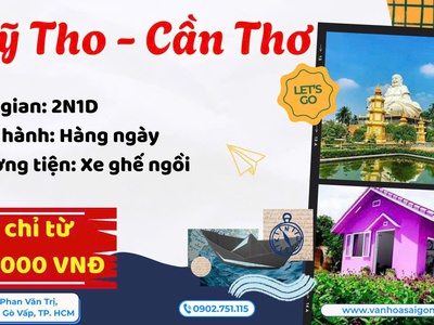 Tour Khám phá Mỹ Tho Cần Thơ 2026 - SGC 3