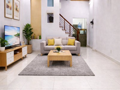 Giáp aeon tân phú  đường 8m xe tải tránh  nhà đẹp 2 tầng 56m nhỉnh 5 tỷ 1