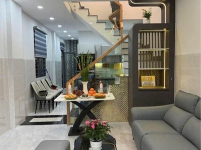 Nhỉnh 6tỷ - nhà 2tầng mt đường số - chợ tân quy - tân hưng - tặng full nội thất . sổ chuẩn 0