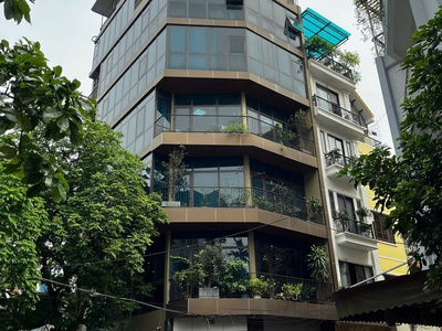 Vip, bán nhà mặt phố vĩnh phúc, vỉa hè, ô tô tránh, 80m 7 tầng thang máy, chỉ 35 tỷ 2