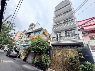 Bán nhà 4 tầng hxh vip đ.lê văn sỹ, p.13, q3 - dt siêu đẹp 4,1m 28,4m   liên hệ giang giang: 1