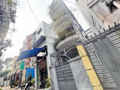 Bán nhà 3 tầng hxh căn góc 2 mặt đường trần quang diệu, p.14, quận 3 - dt đẹp 5m nở hậu 6,6m   19m 2