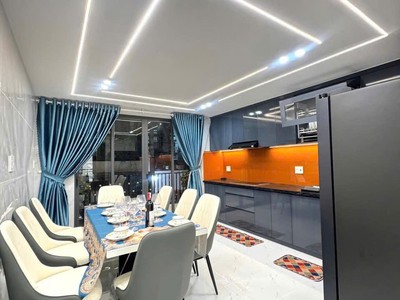  nhà mới tinh 5 tầng vào ở ngay    ô tô ngủ trong nhà  - gần cv pm quang trung - giáp gò vấp - 2