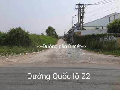 Bán 7.530m  đất sxkd cách ql22 170m - tân hiệp, hóc môn giá hời 6,8tr/m 2