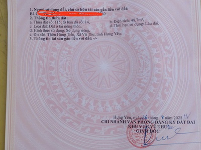 Chính chủ bán nhà 2 tầng tại tt vũ thư, thái bình   vị trí thuận tiện 4