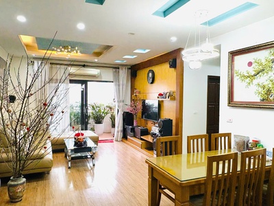 Căn hộ cực đẹp Khu ĐTM Mỹ Đình 133m2 3PN 2WC căn góc full nội thất 1