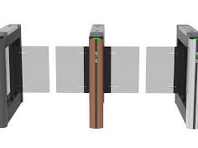 Cổng kiểm soát an ninh phân làn tự động Swing Barrier gate ZKTeco Saturn-S1000 Plus / Saturn-S1200 P 0