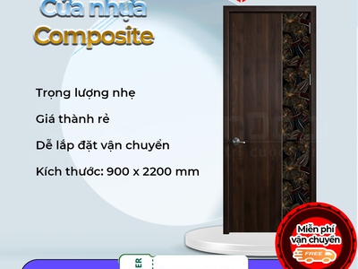 Cửa nhựa Composite - Giá chỉ từ 3 triệu/bộ 0
