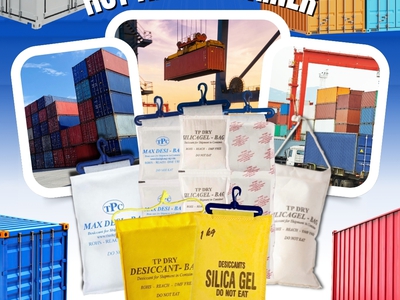 Giữ container khô ráo với dây treo hút ẩm chuyên dụng 1