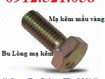Ốc vít, Bu lông mạ kẽm rẻ THANH TRÌ Hà Nội 0912521058 Kim khí vật tư Thanh Sơn có Bu lông tai hồng 7