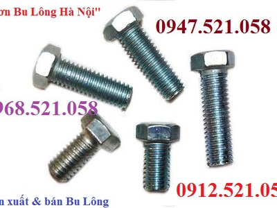 Ốc vít, Bu lông mạ kẽm rẻ THANH TRÌ Hà Nội 0912521058 Kim khí vật tư Thanh Sơn có Bu lông tai hồng 2
