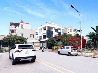 Bán đất mặt đường 24m siêu rộng - a51 vĩnh niệm - 56m - vỉa hè 5m - giá 6.57 tỉ 2