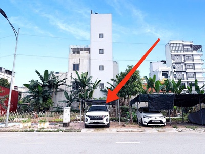 Bán đất mặt đường 24m siêu rộng - a51 vĩnh niệm - 56m - vỉa hè 5m - giá 6.57 tỉ 0