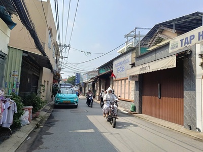 Mặt tiền hẻm nhựa 8m kinh doanh đ số 6-57m2 -cấp 4 khu vực xây cao tầng-giá nhỉnh 3 tỷ 1