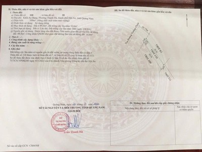 Bán lô đôi 2 sổ riêng gần đường Hùng Vương - Thanh Hà, Hội An 0