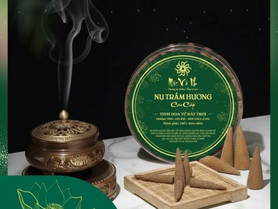 Nụ Trầm Hương Bàn Thờ Mộc Vô Ưu Dùng Cho Thờ Cúng Bàn Thờ Phật, Thần Tài, Gia Tiên 0