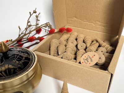 Nụ Trầm Hương Nguyên Chất Mộc Vô Ưu Xông Nhà, Bàn Thờ 4