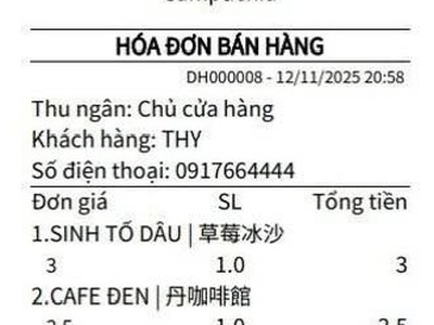 Phầm mềm tính tiền cho tiệm cafe 3