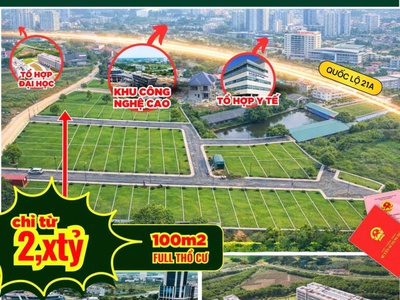 Chủ cần bán gấp 100m2 đất ở xã phú cát, giá 2tỷ 3 gần quốc lộ 21, tổ hợp đại học quốc gia, hòa lạc. 0