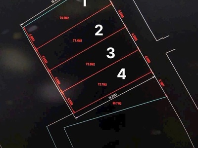 Bán 3 lô đất hẻm xe hơi, đường gò ô môi, quận 7 - lô số 1, 2, 3 - chỉ 7,5 tỷ/lô  thương lượng 2