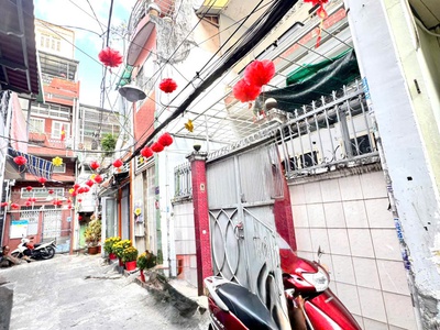 Dt đẹp 70m2 ngang 8,7m 14m full thổ - bán nhà 2 tầng mặt tiền hẻm xh đ.điện biên phủ, quận 3 - chỉ 2