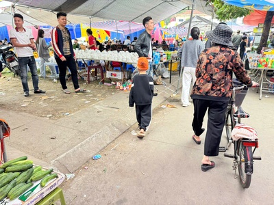 Nhỉnh 3 tỷ tìm đâu ra 60m đất chi đông - 3 mặt thoáng, mà lại gần kcn, gần chợ đẹp thế này 2