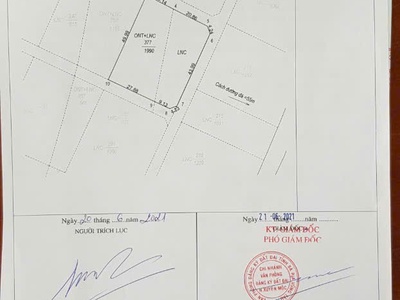 Chính chủ cần bán lô đất rộng 3 mặt tiền giá tốt tại hồ tràm 3