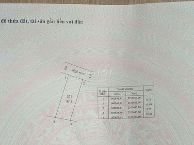 Bán đất k6 thủy xuân tiên   chương mỹ, hà nội chỉ hơn 2 tỷ 2