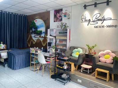 Sang nhượng tiệm nail   mi   gội đầu - hoặc cho thuê lại mặt bằng - p.phước long 3
