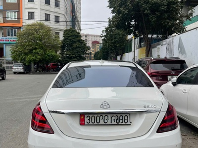 Chính chủ bán xe Mercedes S400 : Trắng - Nâu 2