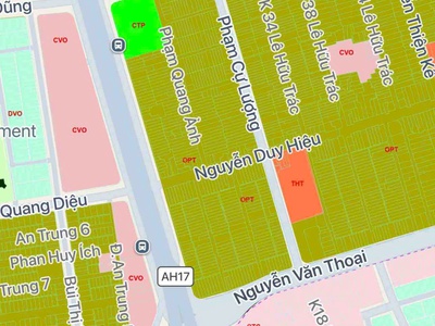 Bán đất 2 mặt tiền Sơn Trà 80m2 - Nguyễn Duy Hiệu - đường 5m - Đà Nẵng 0