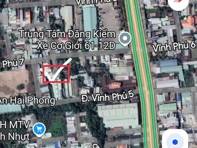 Bán nhà riêng tại đường Vĩnh Phú 7, diện tích 275m    cách bệnh viện Hạnh Phúc 300m 1