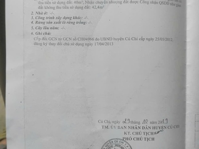 Bán Nhà Đất Sổ Hồng Riêng   Tân Thạnh Đông, Củ Chi   Giá 2,45 Tỷ 4