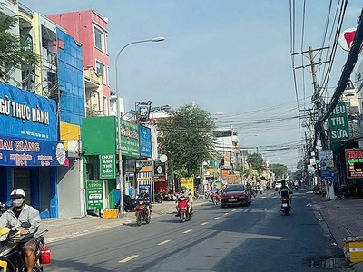 Nhà mặt tiền 7mx30m cho thuê kinh doanh buôn bán tân chánh hiệp q12 0