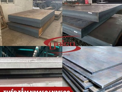 So sánh thép chịu mài mòn NM450 và NM500 0