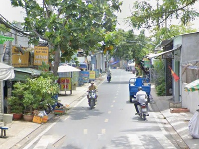 Đất thổ cư 381.9 m2, ngang 7.6m x 54m  nở hậu 8.7m  MT Cây Cám - Bình Tân, khu dân cư đông đúc 1