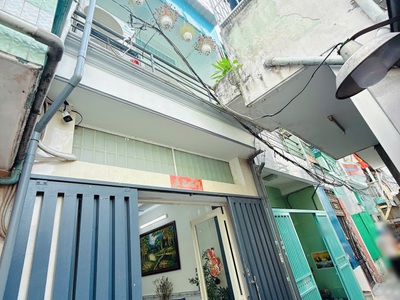 Nhà mới 1 lầu hẻm 90 bông sao p5q8  p.bình đông 0