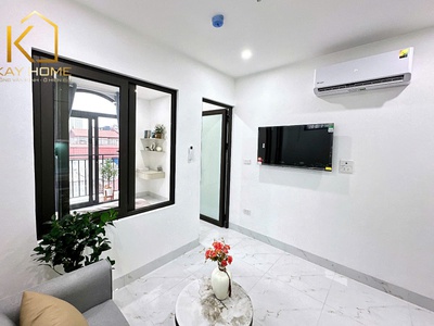 Cho thuê ccmn 1pk 1pn full đồ đẹp ngõ 45 cự lộc, thanh xuân 0