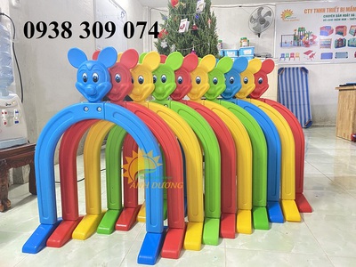 Cổng chui mầm non hình chuột Mickey, cung chui mầm non 2