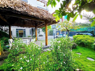 Không gian sân vườn thoáng mát - biệt thự vườn huỳnh tấn phát, nhà bè - 9 tỷ 2