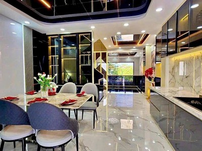 Nhà hẻm xe hơi huỳnh tấn phát, 5 tầng, nội thất cao cấp, chỉ hơn 8 tỷ 1