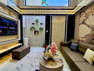 Nhà hẻm xe hơi huỳnh tấn phát, 5 tầng, nội thất cao cấp, chỉ hơn 8 tỷ 2