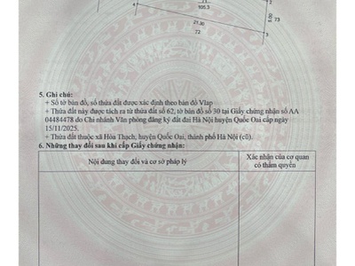 Cần tiền mua chung cư tôi muốn bán lô đất 100m2 ngay ql21 mặt tiền 5,02m rẻ hơn thị trường 300tr. 2