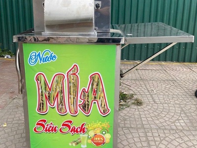 Máy ép mía nửa bàn - siêu sạch 0