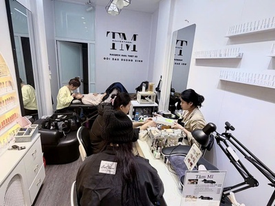 Sang nhượng gấp tiệm nail - mi - spa - gội đầu dưỡng sinh   đống đa, hn 3
