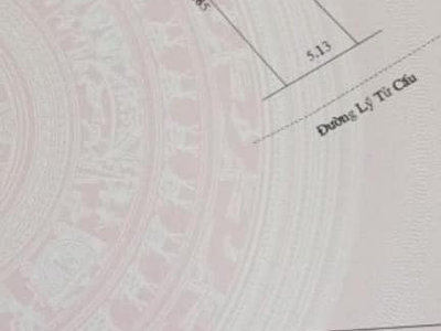 Bán lô đất mặt phố Lý Tử Cấu, phường Tứ Minh, TP HD, 71.9m2, mt hơn 5m, gần chợ, KD tốt, 2.5 tỷ 5