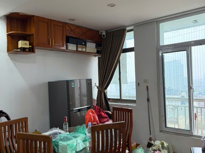 Cho thuê chung cư Số 6 Đội Nhân, 72m, 2 phòng ngủ, đủ đồ, 12.5 triệu 1