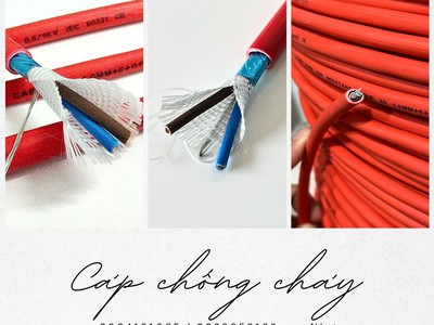 Cung cấp cáp chống cháy cho công trình 1