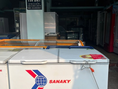 Thanh lý tủ đông sanaky 550 lít 2 cánh - ngoại hình đẹp. 0