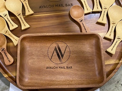 Cung cấp mâm - muống gỗ cho spa -- khắc laser theo yêu cầu 0